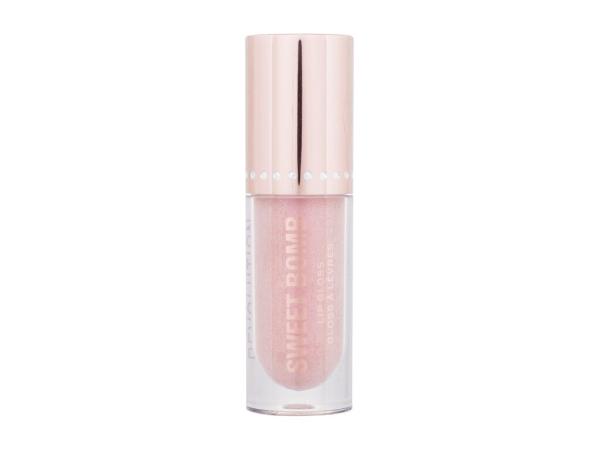 Makeup Revolution Lo Y2K Baby Sweet Bomb Lip Gloss Vanilla Ice White Holo (W) 4,5ml, Lesk na pery