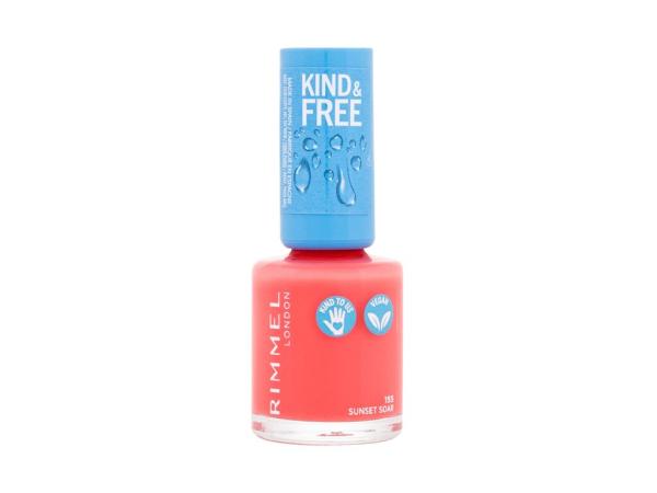 Rimmel London Kind & Free 155 Sunset Soar (W) 8ml, Lak na nechty