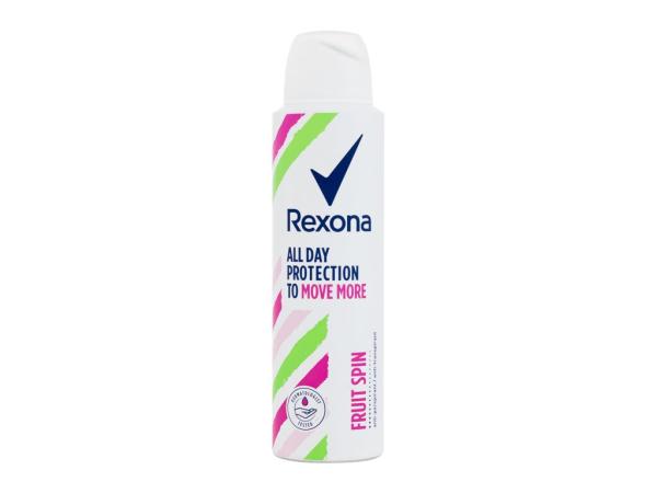 Rexona Fruit Spin All Day Protection To Move More (W) 150ml, Antiperspirant