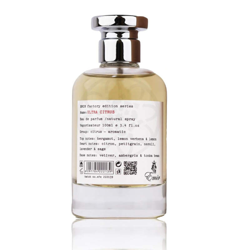 Odstrek Paris Corner Emir Factory Edition Ultra Citrus 5ml, Parfumovaná voda (M)