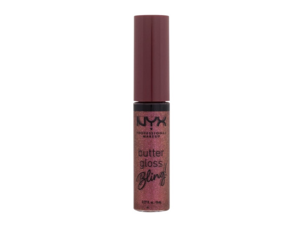 NYX Professional Makeup Butter Gloss Bling 07 Big Spender (W) 8ml, Lesk na pery