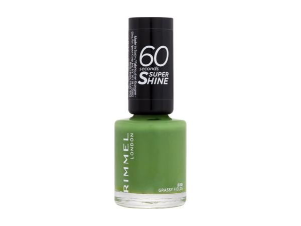 Rimmel London 60 Seconds Super Shine 880 Grassy Fields (W) 8ml, Lak na nechty