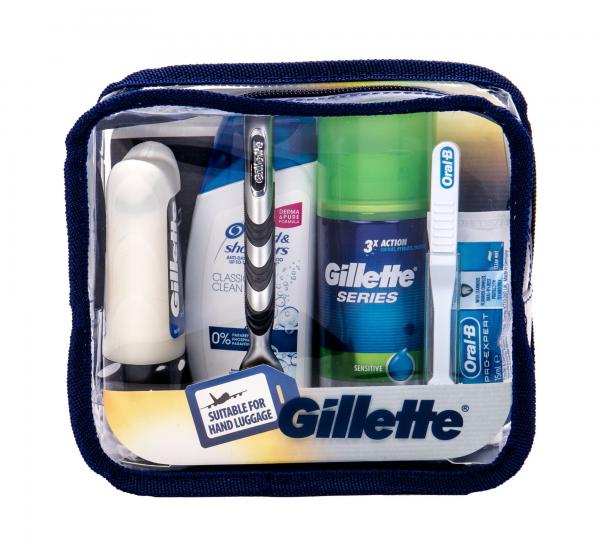 Gillette Travel Kit Mach3 (M) 1ks, Holiaci strojček