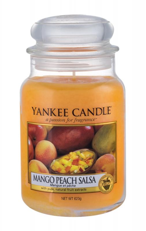 Yankee Candle Mango Peach Salsa (U)  623g, Vonná sviečka