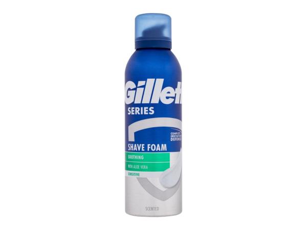 Gillette Series Sensitive (M) 200ml, Pena na holenie