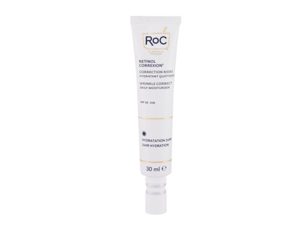 RoC Retinol Correxion Wrinkle Correct Daily Moisturizer (W) 30ml, Denný pleťový krém SPF20