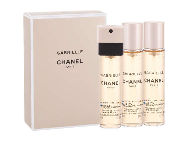 Chanel Gabrielle (W) 3x20ml, Parfumovaná voda Náplň