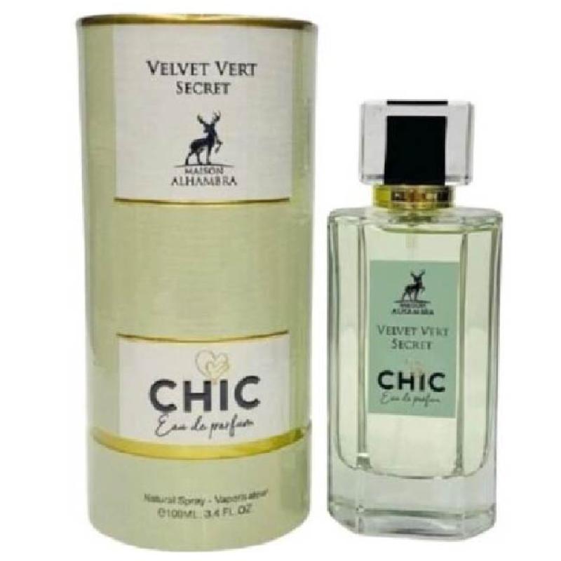 Maison Alhambra Chic Velvet Vert Secret 100ml, Parfumovaná voda (W)