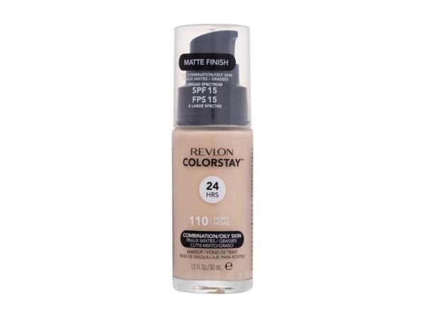 Revlon Colorstay Combination Oily Skin 110 Ivory (W) 30ml, Make-up SPF15