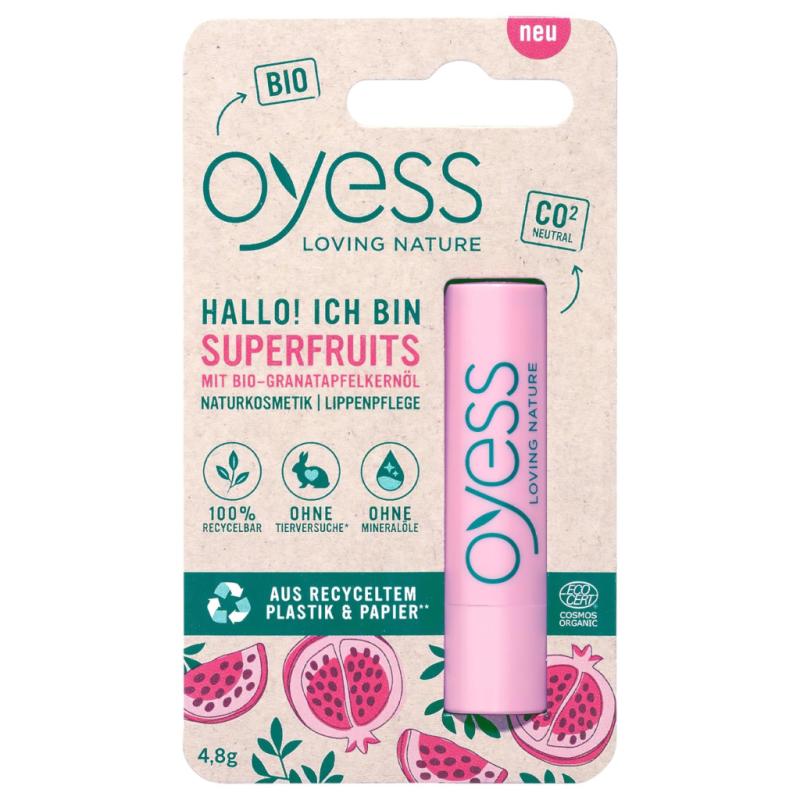 Oyess Bio Natural Superfruits (W) 4.8g, Balzam na pery