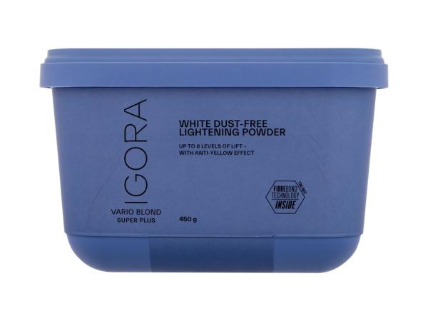 Schwarzkopf Professional Igora Vario Blond Plus White Dust-Free Lightening Powder (W) 450g, Farba na vlasy