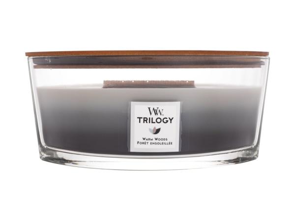 WoodWick Trilogy Warm Woods (U) 453,6g, Vonná sviečka