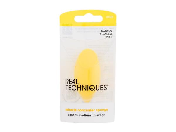 Real Techniques Miracle Concealer Sponge (W) 1ks, Aplikátor Yellow