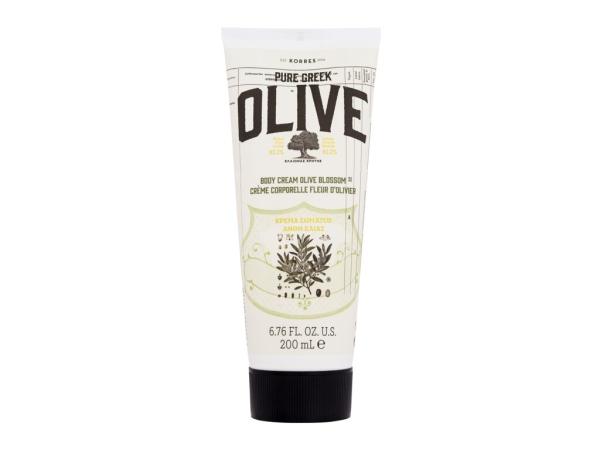 Korres Pure Greek Olive Body Cream Olive Blossom (W) 200ml, Telový krém