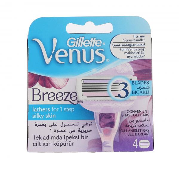 Gillette Breeze Venus (W)  4ks, Náhradné ostrie