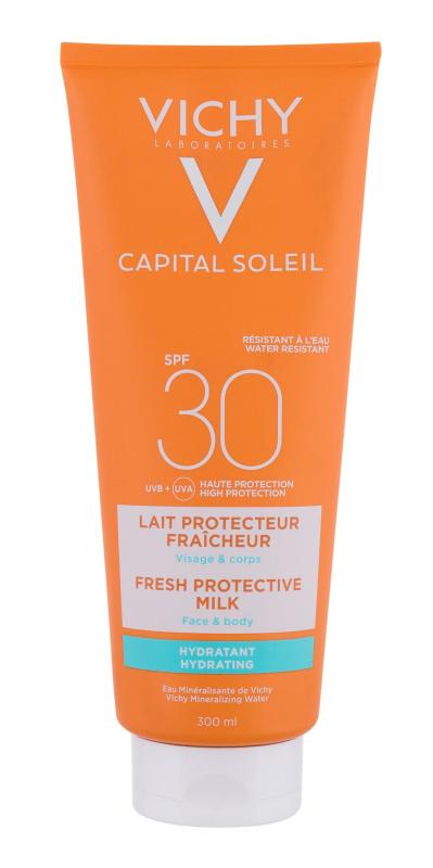 Vichy Capital Soleil Milk (U) 300ml, Opaľovací prípravok na telo SPF30