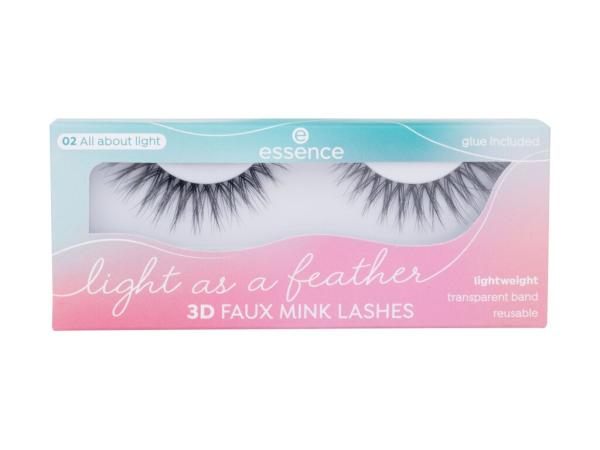 Essence Light As A Feather 3D Faux Mink (W) 1ks, Umelé mihalnice 02 All About Light