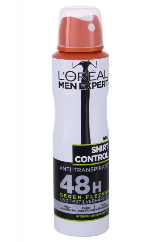 L´Oréal Paris Shirt Control Men Expert (M) 150ml, Antiperspirant