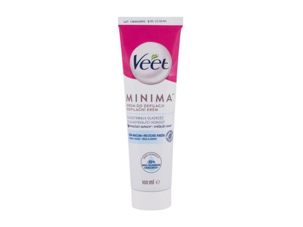 Veet Hair Removal Cream Sensitive Skin Minima (W)  100ml, Depilačný prípravok