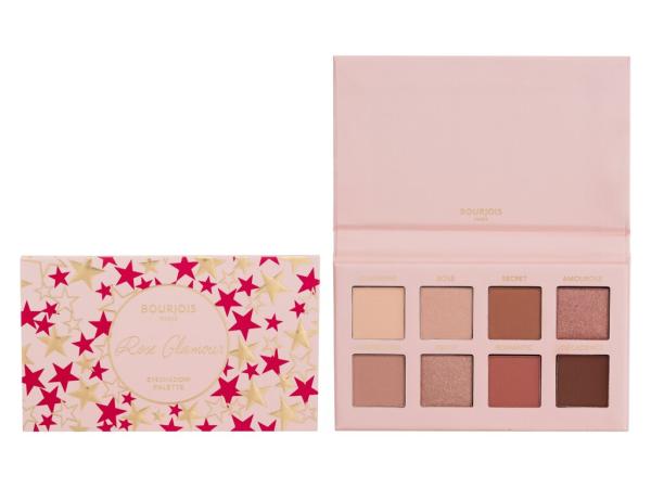 BOURJOIS Paris Rose Glamour Eyeshadow Palette (W) 6,8g, Očný tieň