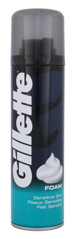 Gillette Sensitive Shave Foam (M)  200ml, Pena na holenie