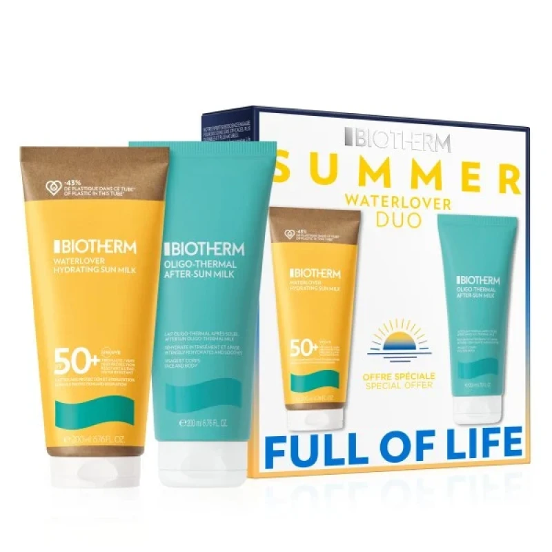 Biotherm Summer Waterlover Duo 200ml + 200ml, Kozmetická sada