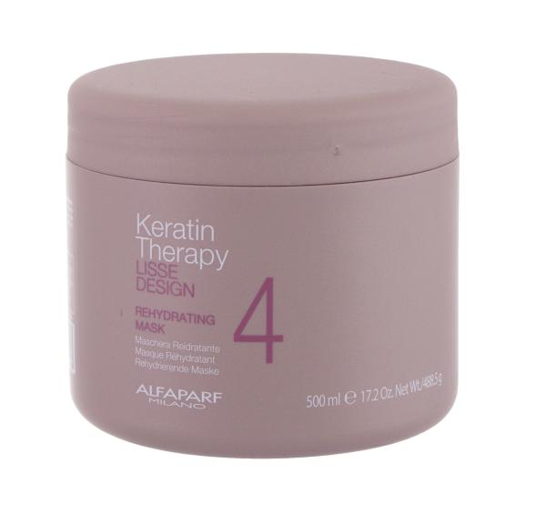ALFAPARF MILANO Keratin Therapy Lisse Design Rehydrating (W) 500ml, Maska na vlasy