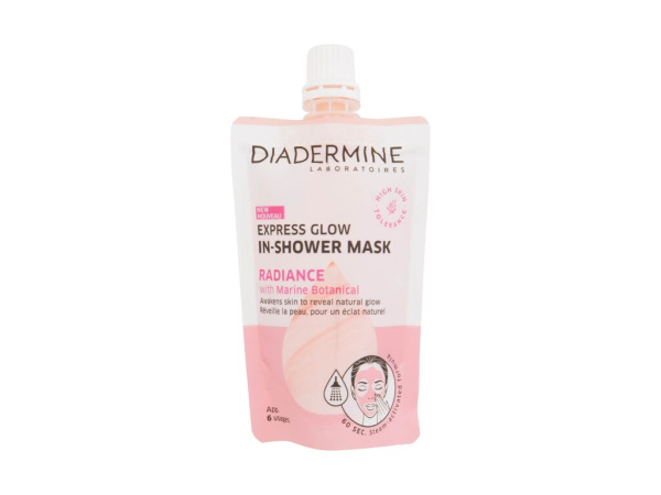Diadermine Express Glow In-Shower Mask Radiance (W) 50 ml, Pleťová maska
