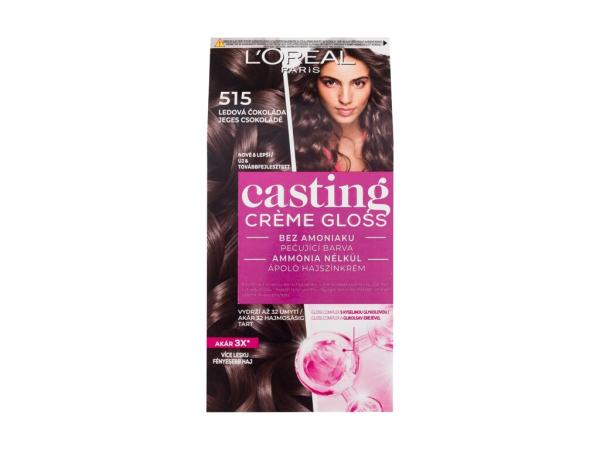 L'Oréal Paris Casting Creme Gloss 515 Iced Chocolate (W) 48ml, Farba na vlasy