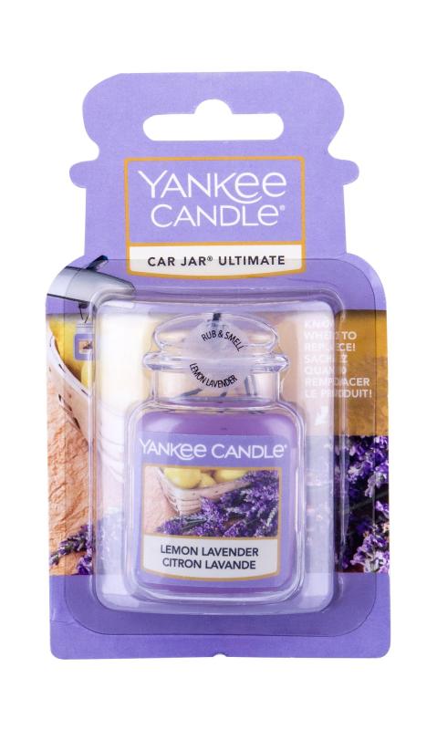 Yankee Candle Car Jar Lemon Lavender (U)  1ks, Vôňa do auta
