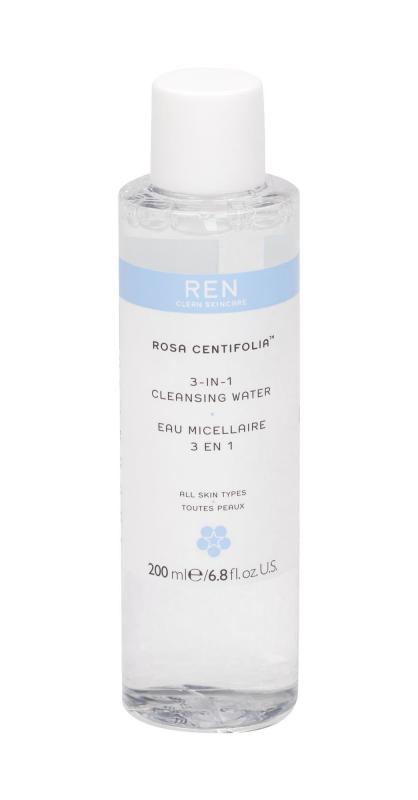 REN Clean Skincare 3-In-1 Rosa Centifolia (W) 200ml, Micelárna voda