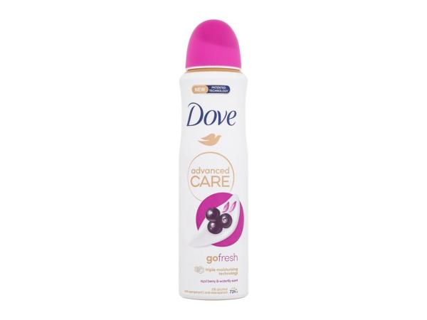 Dove Go Fresh Acai Berry & Waterlily Advanced Care (W)  150ml, Antiperspirant