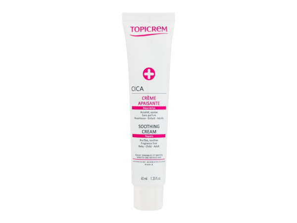 Topicrem CICA Soothing Cream (U) 40ml, Telový krém