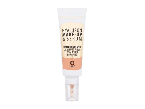 Dermacol Hyaluron Make-Up & Serum 03 Sand (W) 25g, Make-up