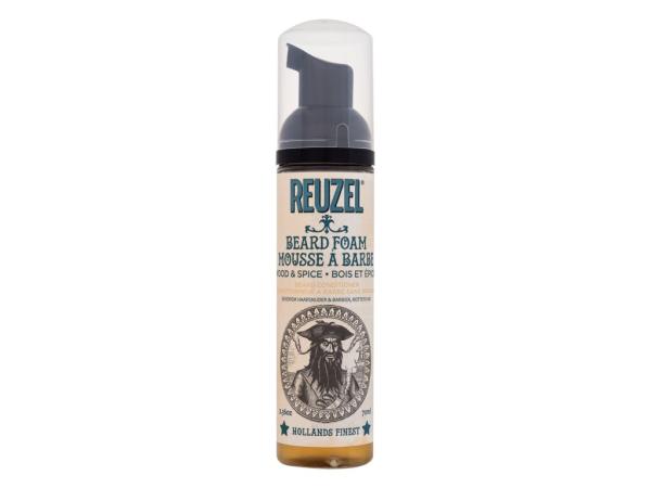 Reuzel Beard Foam (M) 70ml, Balzam na fúzy Wood & Spice