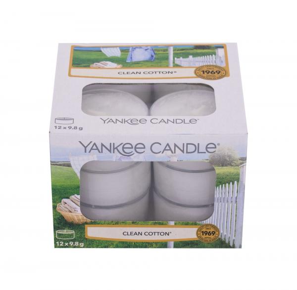 Yankee Candle Clean Cotton (U)  117,6g, Vonná sviečka