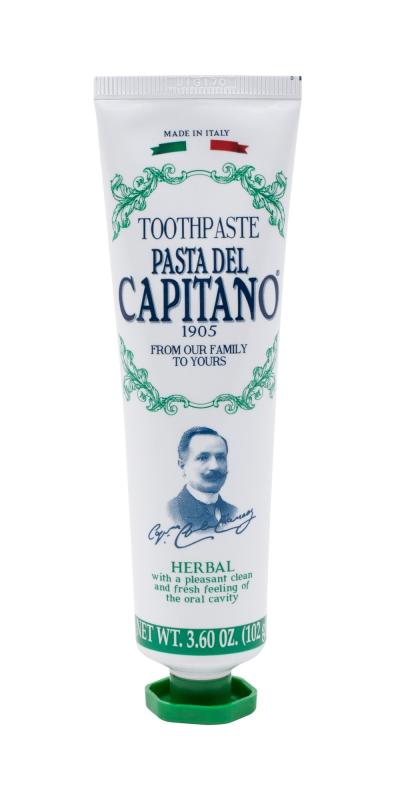 Pasta Del Capitano Natural Herbs (U) 75 ml, Zubná pasta