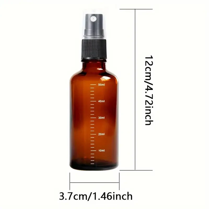 Sklenený flakón s rozprašovačom 50ml