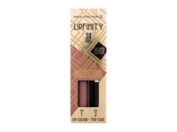 Max Factor Lipfinity 24HRS Lip Colour 008 Honey Dream (W) 4,2g, Rúž