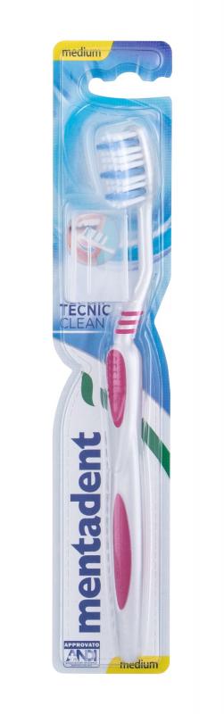 Mentadent Medium Tecnic Clean (U) 1ks, Zubná kefka
