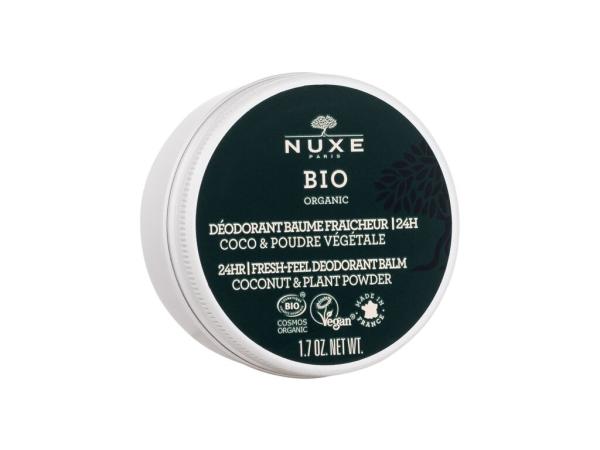 NUXE 24H Fresh-Feel Deodorant Balm Bio Organic (W)  50g, Dezodorant