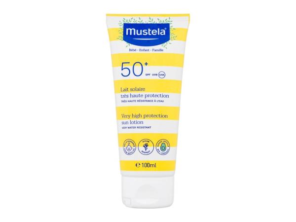 Mustela Bébé Family Very High Protection Sun Lotion (U) 100ml, Opaľovací prípravok na telo SPF50+