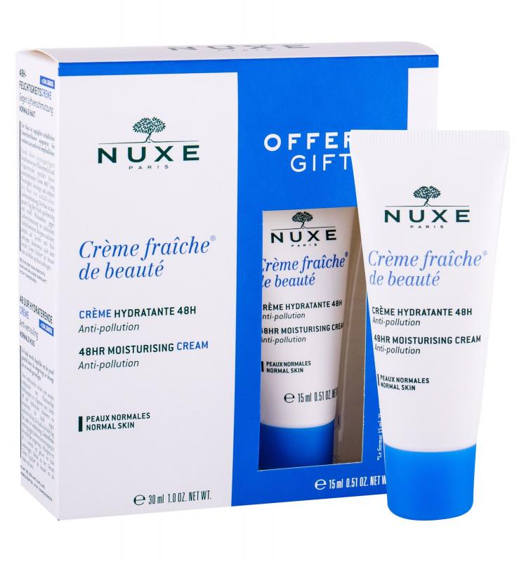 NUXE 48HR Moisturising Cream Creme Fraiche de Beauté (W) 30ml, Denný pleťový krém