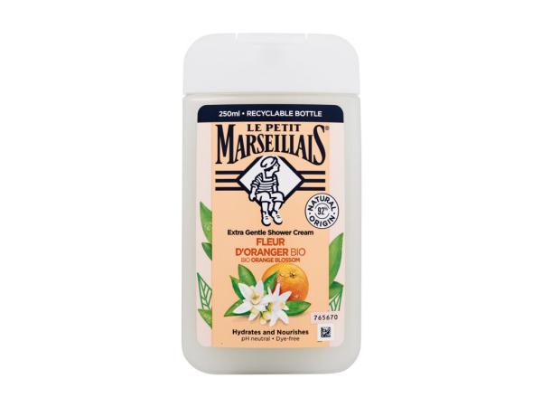 Le Petit Marseillais Shower Cream Organic Orange Blossom Extra Gentle (U)  250ml, Sprchovací krém