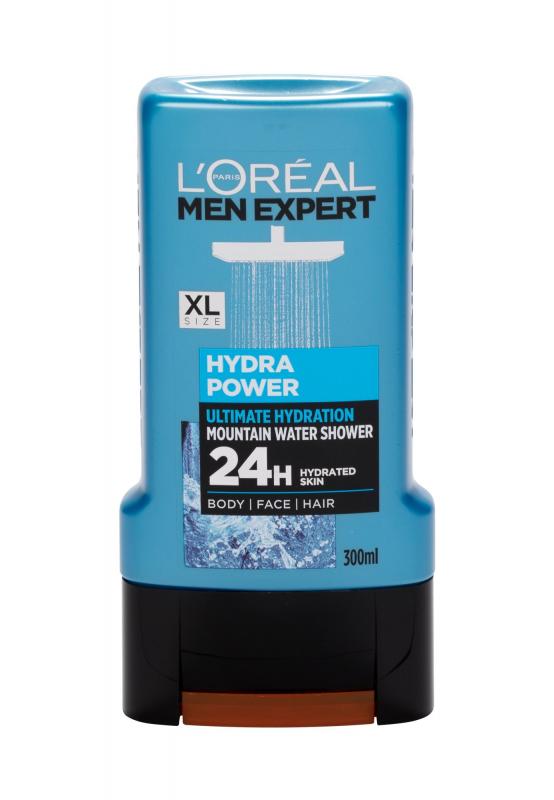 L'Oréal Paris Men Expert Hydra Power (M) 300ml, Sprchovací gél 24 H