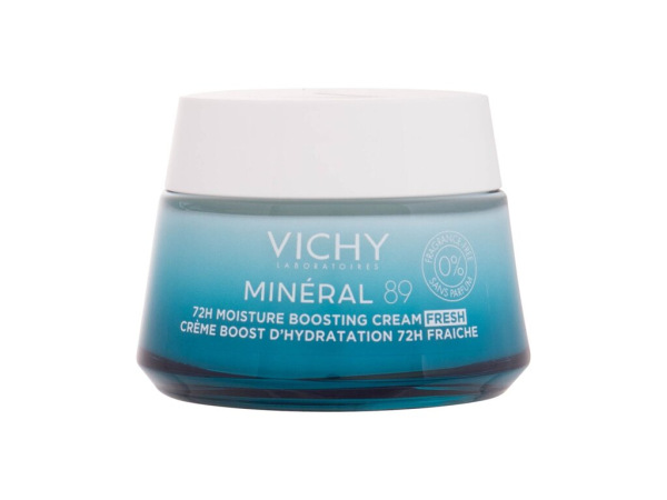 Vichy Minéral 89 72H Moisture Boosting Cream (W) 50 ml, Denný pleťový krém Fragrance Free