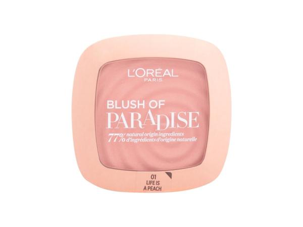 L'Oréal Paris Paradise Blush 01 Life Is Peach (W) 9ml, Lícenka
