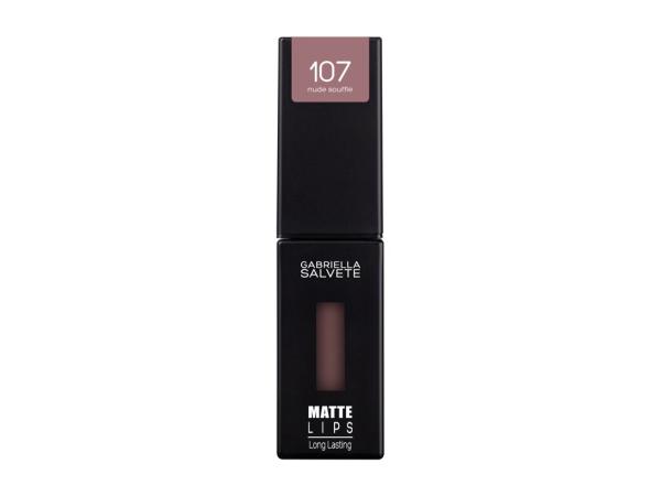 Gabriella Salvete Matte Lips 107 Nude Souffle (W) 4,5ml, Rúž