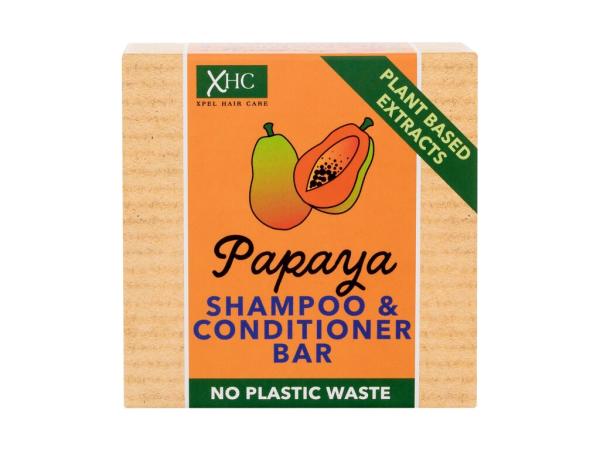 Xpel Papaya Shampoo & Conditioner Bar Papaya (W) 60 g, Šampón