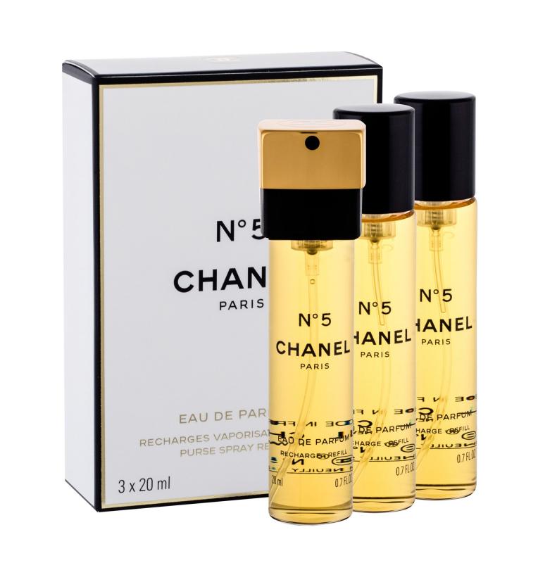 Chanel No.5 (W)  3x20ml, Parfumovaná voda